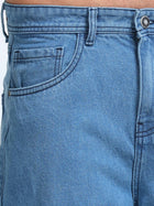 Light Blue Baggy Fit Jeans MMDLS-502 - Mudmark men's jeans, photo 6