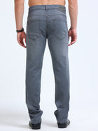 Grey Slim Fit Jeans MMDSL-101 - Mudmark men's jeans, photo 3