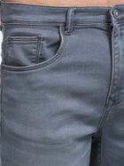 Grey Slim Fit Jeans MMDSL-101 - Mudmark men's jeans, photo 4