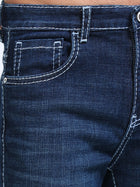 Dark Indigo Straight Fit Jeans MMDSTH-401 - Mudmark men's jeans, photo 4