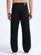 Black Baggy Fit Jeans MMDLS-501 - Mudmark men's jeans, photo 3