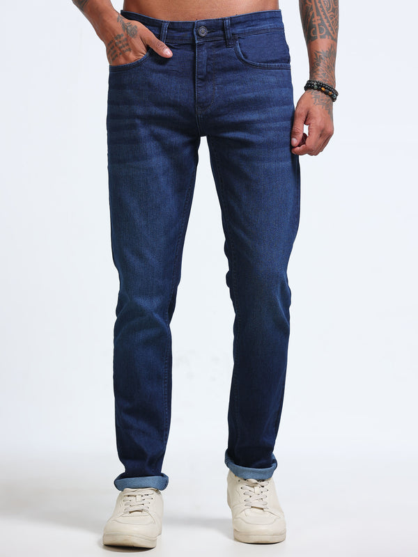 Blue Tapered Fit Jeans MMDTP01-103