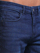 Blue Tapered Fit Jeans MMDTP01-103 - Mudmark men's jeans, photo 4