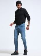Light Blue Skinny Crop Fit Jeans MMDSC04-101 - Mudmark men's jeans, photo 7
