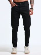 Jet Black Skinny Crop Fit Jeans MMDSC01-101 - Mudmark men's jeans, photo 1