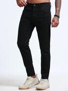 Jet Black Skinny Crop Fit Jeans MMDSC01-101 - Mudmark men's jeans, photo 2