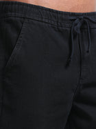 Black Relaxed Ankle Jogger Jeans MMDJRA03-102 - Mudmark men's jeans, photo 4