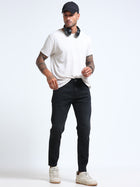 Carbon Black Skinny Crop Fit Jeans MMDSC02-101 - Mudmark men's jeans, photo 6