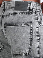 Snow White Relaxed Straight Cargo Fit Jeans MMDRS01-104 - Mudmark men's jeans, photo 5
