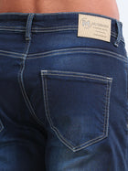 Dark Blue Slim Straight Fit Jeans MMDSL01-106 - Mudmark men's jeans, photo 5