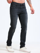 Black Tapered Fit Jeans MMDTP05-107 - Mudmark men's jeans, photo 3