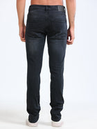 Black Tapered Fit Jeans MMDTP05-107 - Mudmark men's jeans, photo 4
