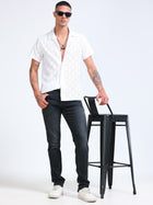 Black Tapered Fit Jeans MMDTP05-107 - Mudmark men's jeans, photo 7