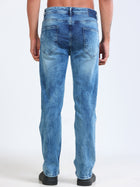 Mid Blue Straight Fit Jeans MMDST01-108 - Mudmark men's jeans, photo 4