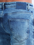 Mid Blue Straight Fit Jeans MMDST01-108 - Mudmark men's jeans, photo 5