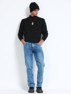 Mid Blue Straight Fit Jeans MMDST01-108 - Mudmark men's jeans, photo 7