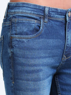 Blue Tapered Fit Jeans MMDTP03-103 - Mudmark men's jeans, photo 5
