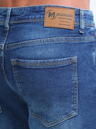Blue Tapered Fit Jeans MMDTP03-103 - Mudmark men's jeans, photo 6