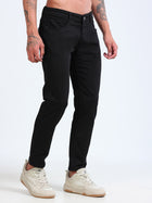 Jet Black Skinny Crop Fit Jeans MMDSC05-105 - Mudmark men's jeans, photo 3