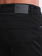 Jet Black Skinny Crop Fit Jeans MMDSC05-105 - Mudmark men's jeans, photo 5